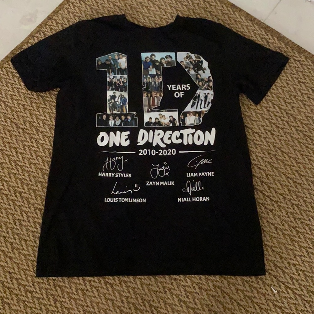 Fun 10 years of one direction tee